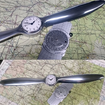 Aluminum Propeller Clock