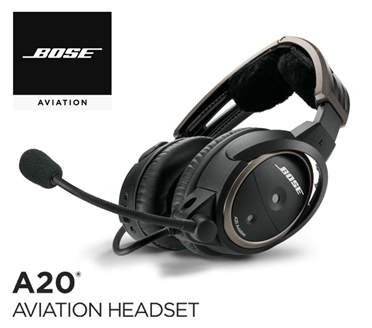 Bose A20 - Heli-Version, dynamisches Mikrofon niederohmig