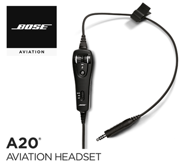 Bose A20 Kabelsatz - Heli-Version, ohne Bluetooth, gerades Kabel