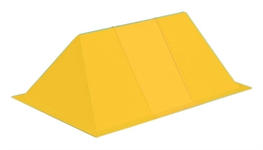 Dachreiter, gelb