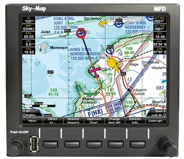 Sky-Map MFD mit AHRS
