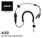 Preview: Bose A20 Cable assy - GA-Version, without Bluetooth, coiled cable