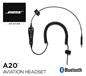 Preview: Bose A20 Cable assy - Heli-Version, with Bluetooth, Electret Mic, sprial cord