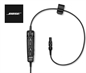 Preview: Bose A30 Kabelsatz - LEMO-Stecker, kurzes Kabel