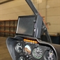 Preview: GPS and tabelt holder for Robinson helicopter, carbon