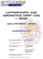 Preview: ICAO Chart Austria, laminated