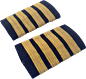 Preview: Captain Epaulettes, gold