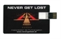 Preview: Never Get Lost, Set Buch und USB-Stick