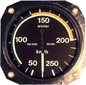 Preview: Airspeed Indicator 6 FMS 2, range 0-250 km/h