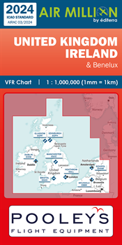 Air Million VFR Karte Großbritannien & Irland 2024