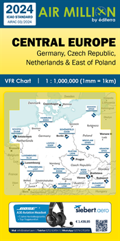 Air Million VFR Karte Zentraleuropa 2024
