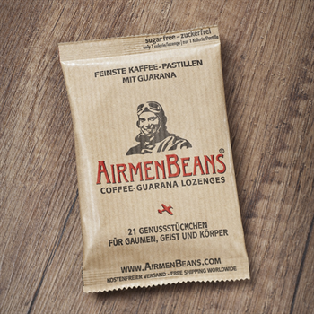 AirmenBeans, Päckchen mit 21 Pastillen