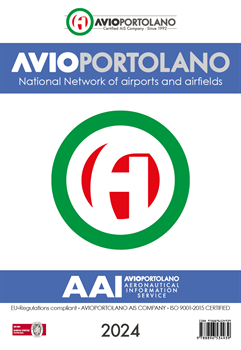 Avioportolano Italy 2024 (Englische Ausgabe)