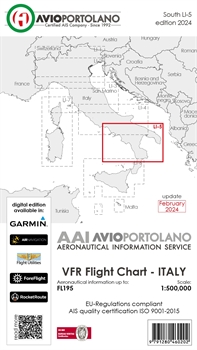 Avioportolano VFR Karte Italien LI-5