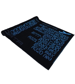 Bath Towel Departure Screen, blue