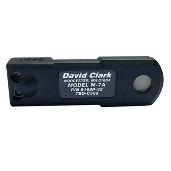 David Clark M-7A, Elektret-Mikrofon, hochohmig