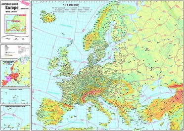 DFS-European Airport Chart, plano