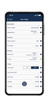 Digital Logbook capzlog.aero