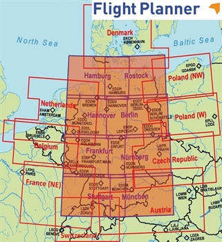 Flight Planner / Sky-Map Trip-Kit Deutschland