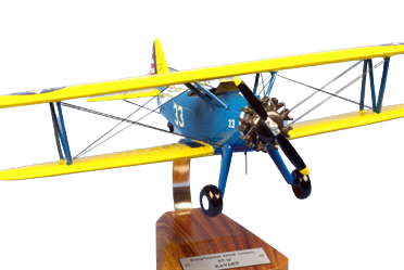 Flugzeugmodell Boeing Stearman