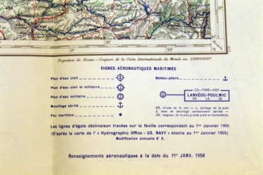 Historical Chart France Limoges 1956