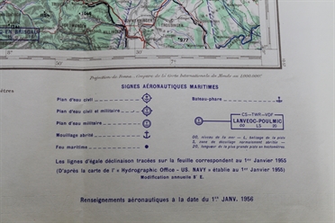 Historical Chart France Strasbourg 1956