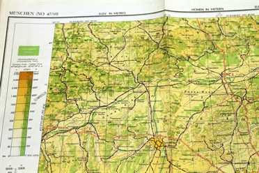 Historische Karte München 1964