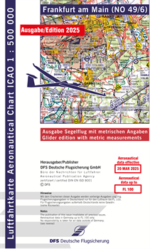 ICAO Chart Frankfurt Glider