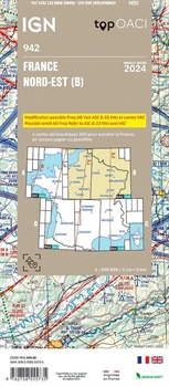 ICAO Karte Frankreich, Nord-Ost, Blatt 2