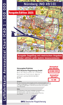 ICAO Chart Nuremberg Glider