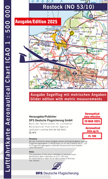 ICAO Chart Rostock Glider