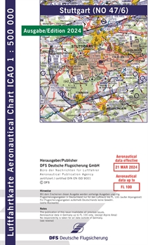 ICAO Karte Stuttgart