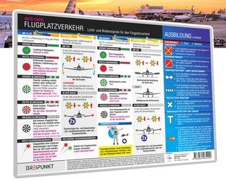 Info-Tafel Flugplatzverkehr