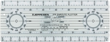 Jeppesen PV-5 Enroute Chart Plotter