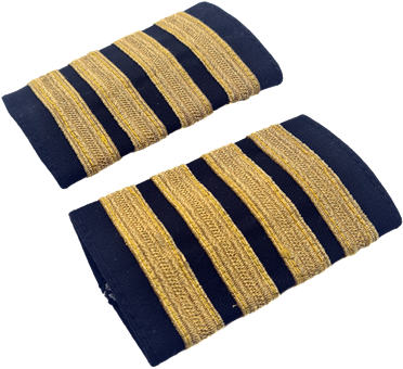 Captain Epaulettes, gold