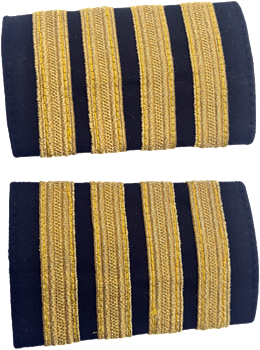 Captain Epaulettes, gold