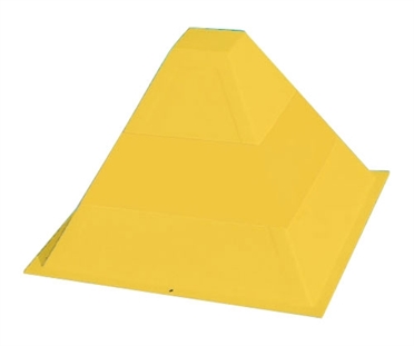 Pyramid Conical Marker, yellow