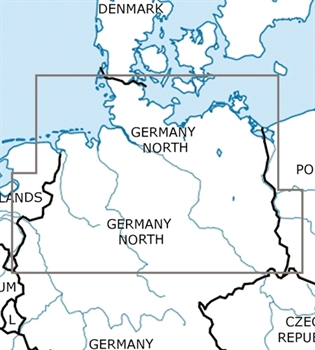 Rogers Data VFR Chart Germany North 2024