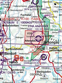 Rogers Data VFR Chart Germany South 2024