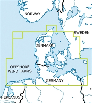 Rogers Data VFR Chart Denmark