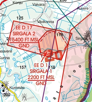 Rogers Data VFR Karte Estland 2024