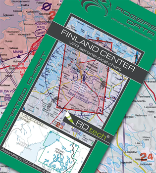 Rogers Data VFR Chart Finland Center 2024