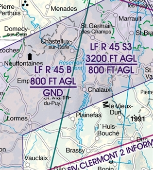 Rogers Data VFR Karte Frankreich Nord-Ost 2024