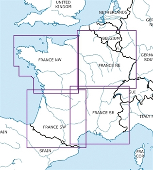 Rogers Data VFR Chart France North-West 2024