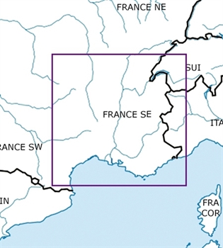 Rogers Data VFR Chart France South-East 2024