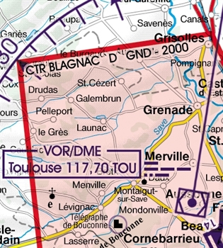 Rogers Data VFR Chart France South-West