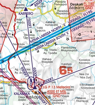 Rogers Data VFR Chart Greece North 2024