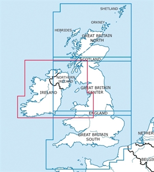 Rogers Data VFR Chart Ireland 2024