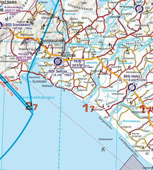 Rogers Data VFR Chart Iceland & Faroe 2024