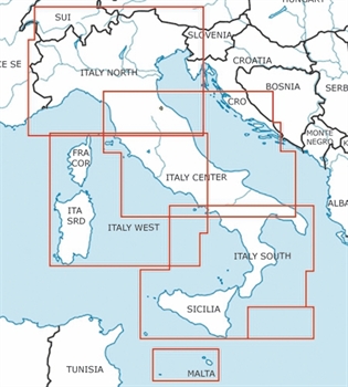 Rogers Data VFR Chart Italy North 2024